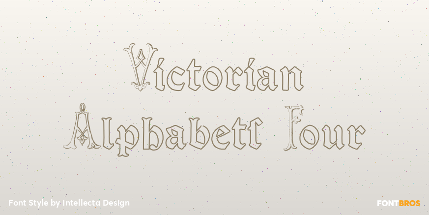 Victorian Alphabets Four Poster