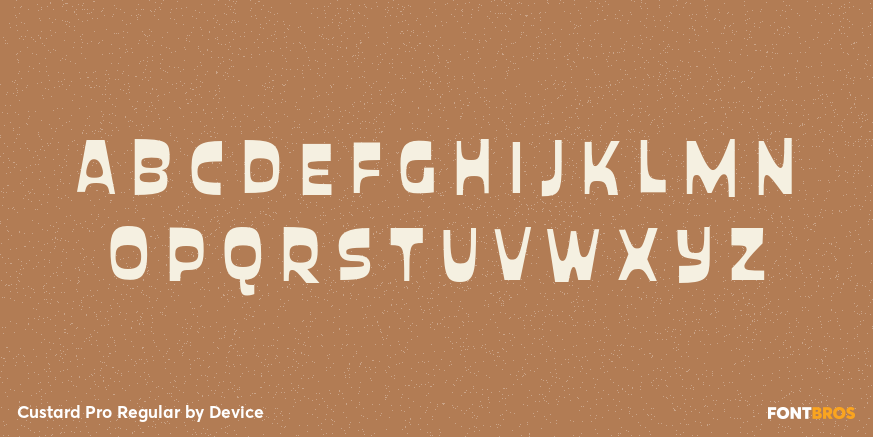 Custard Pro Regular Font Poster #2