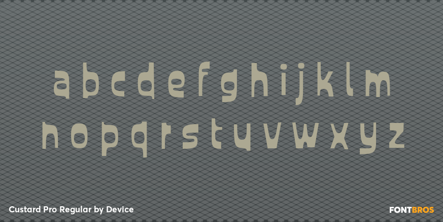 Custard Pro Regular Font Poster #3