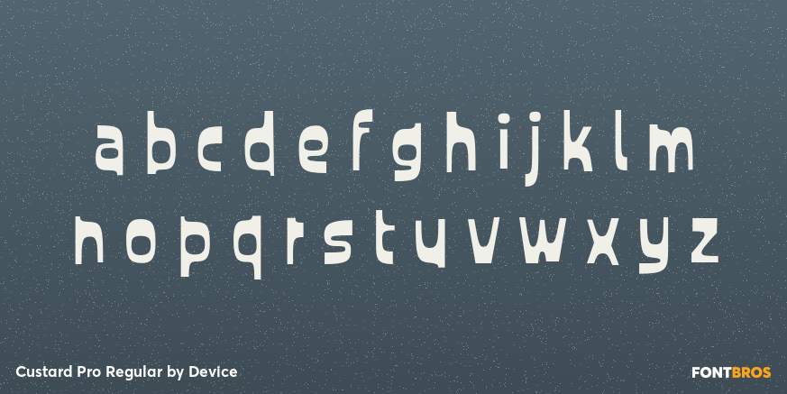 Custard Pro Regular Font Poster #1