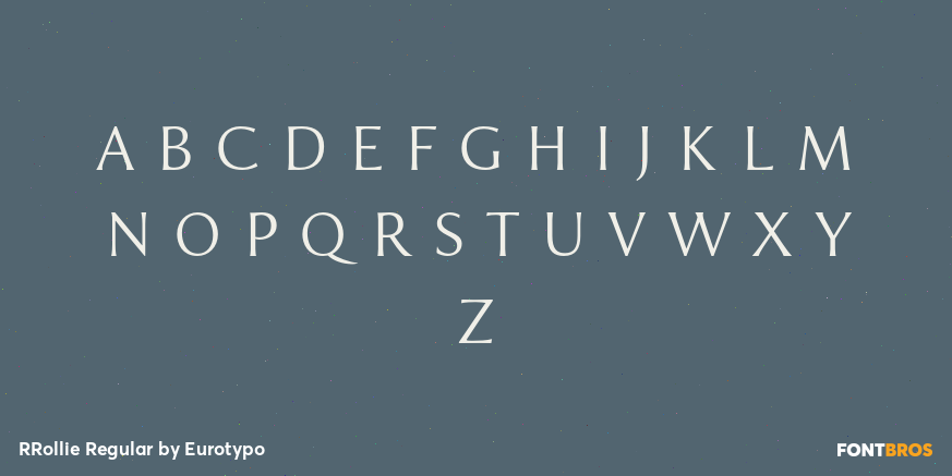 RRollie Regular Font Poster #2