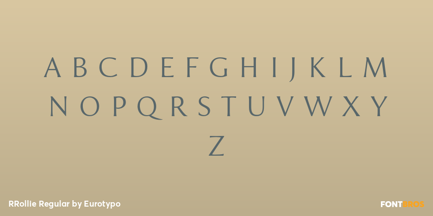 RRollie Regular Font Poster #1