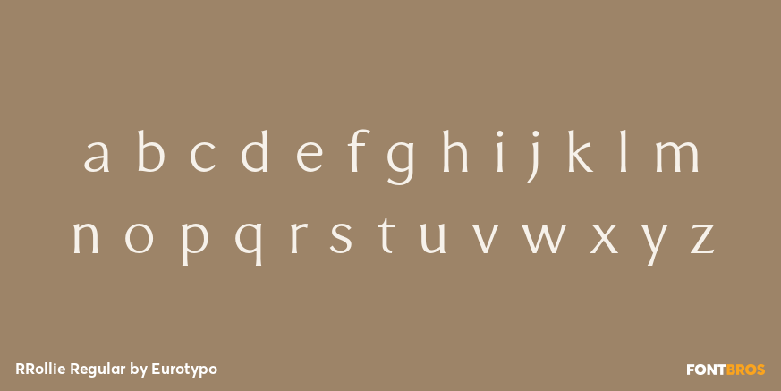 RRollie Regular Font Poster #1