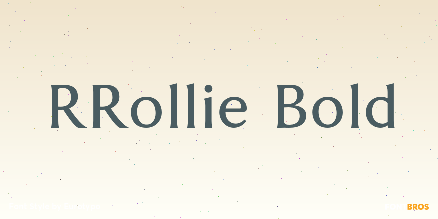RRollie Bold Poster