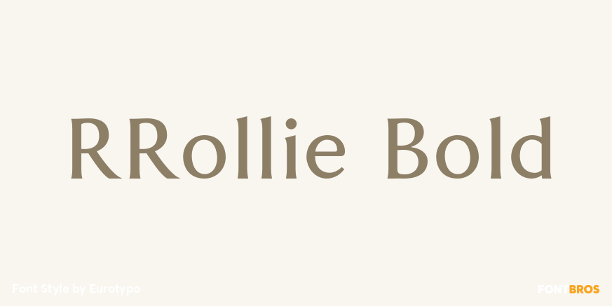 RRollie Bold Poster