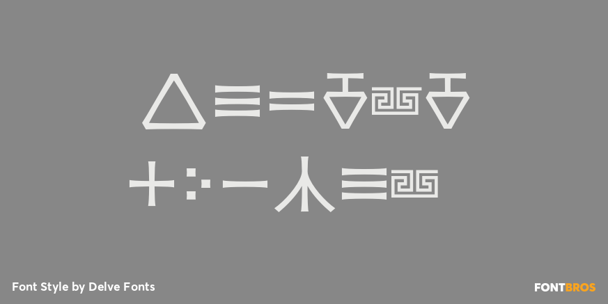 Loniki Symbols Poster