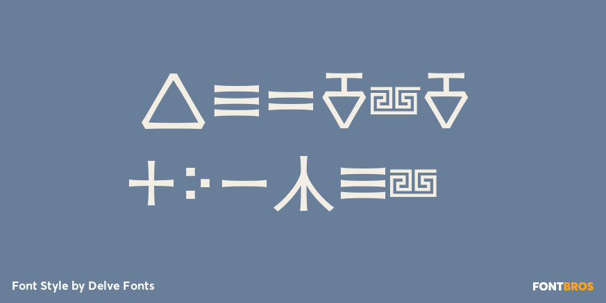 Loniki Symbols Poster