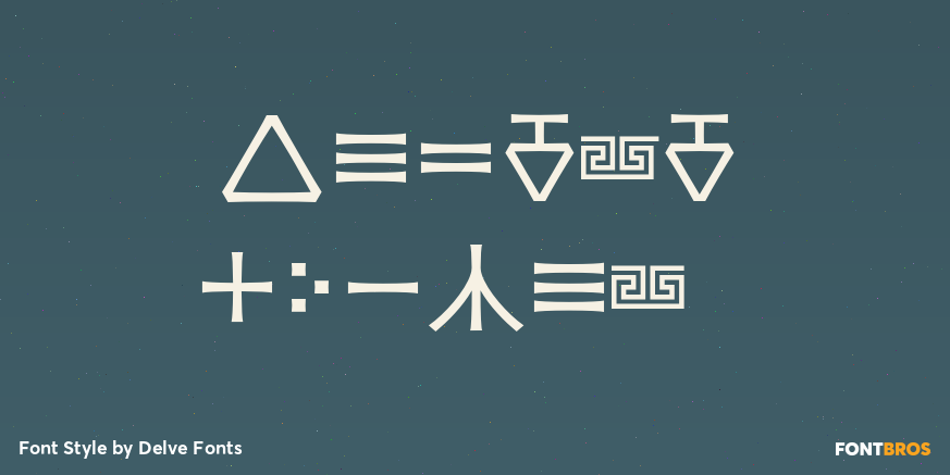 Loniki Symbols Poster