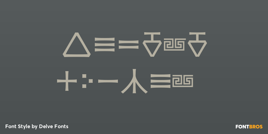 Loniki Symbols Poster