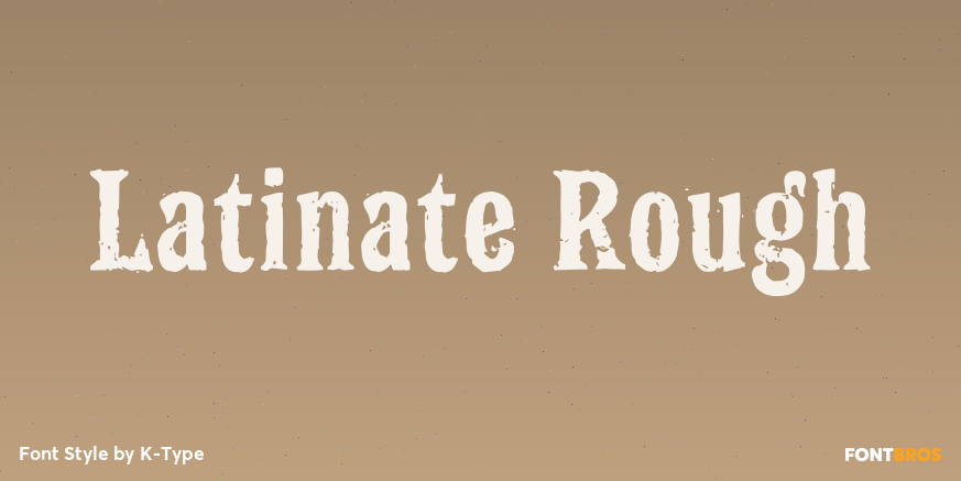 Latinate Rough Poster