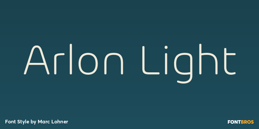 Arlon Light Poster