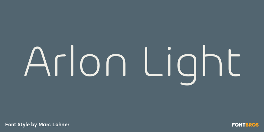 Arlon Light Poster