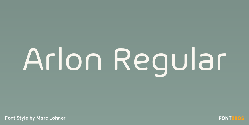 Arlon Regular Poster