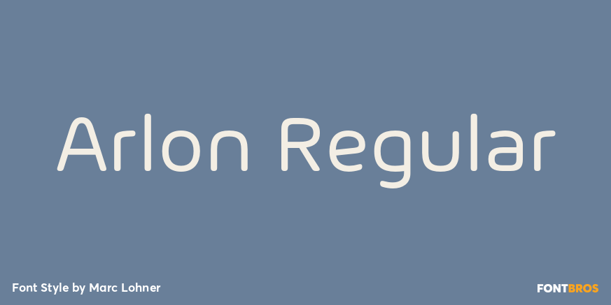 Arlon Regular Poster