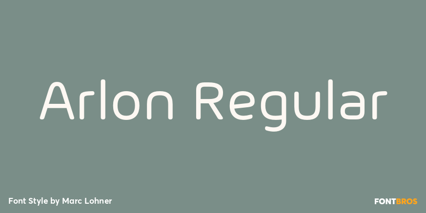 Arlon Regular Poster