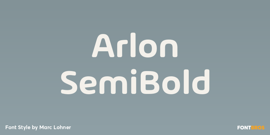 Arlon SemiBold Poster