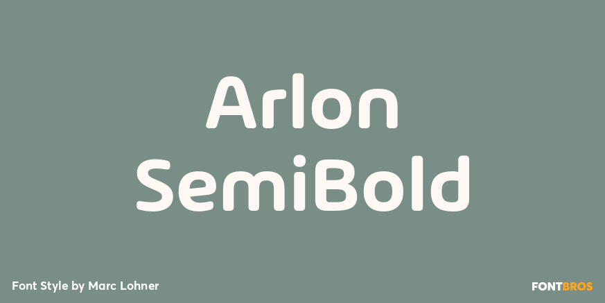 Arlon SemiBold Poster