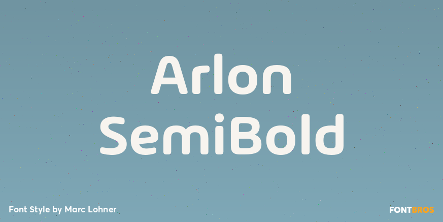 Arlon SemiBold Poster
