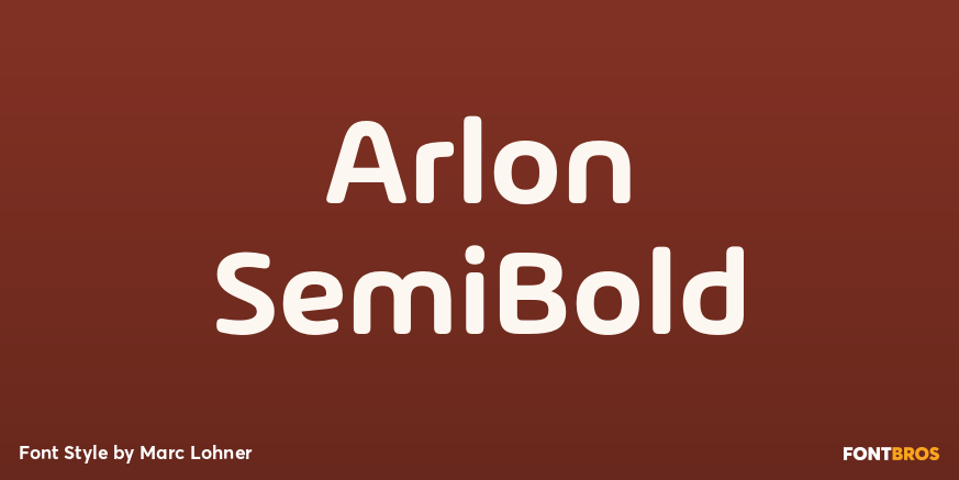 Arlon SemiBold Poster