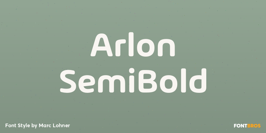 Arlon SemiBold Poster