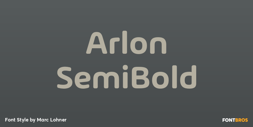 Arlon SemiBold Poster