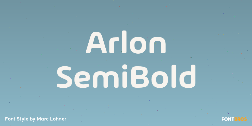 Arlon SemiBold Poster