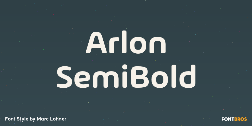 Arlon SemiBold Poster