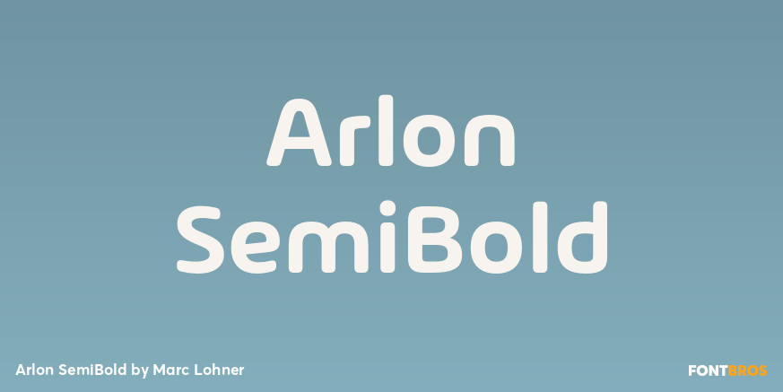 Arlon SemiBold Poster