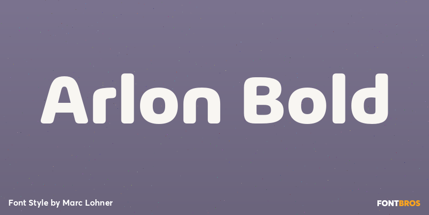 Arlon Bold Poster