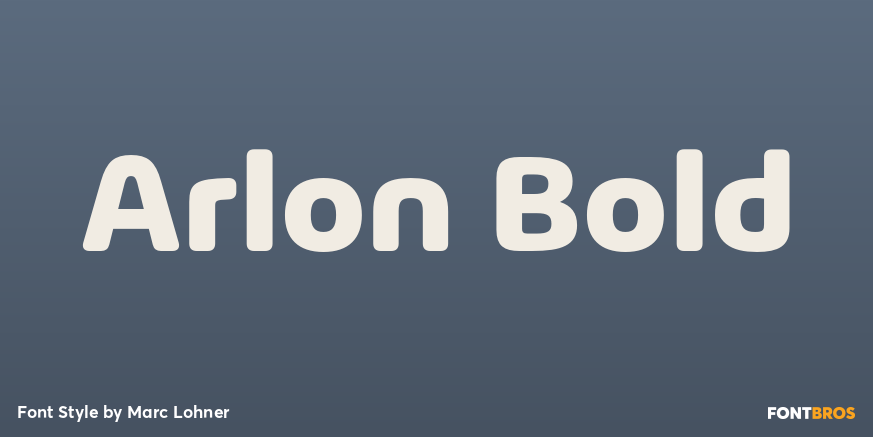 Arlon Bold Poster