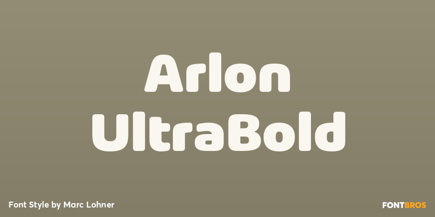 Arlon UltraBold Poster