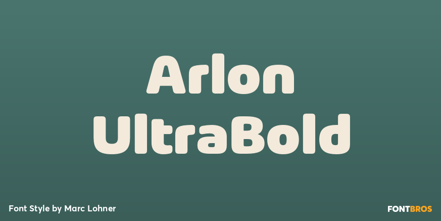 Arlon UltraBold Poster