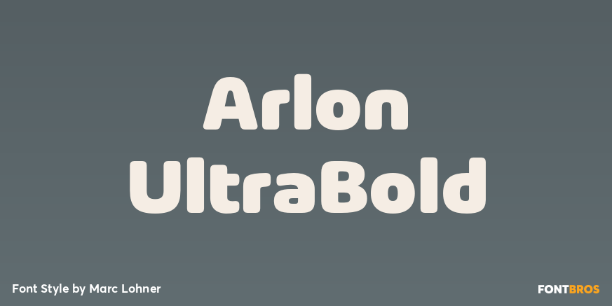 Arlon UltraBold Poster