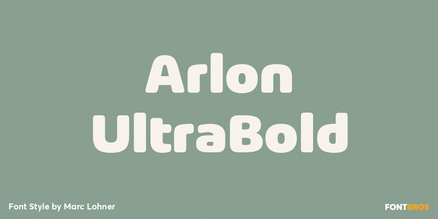 Arlon UltraBold Poster