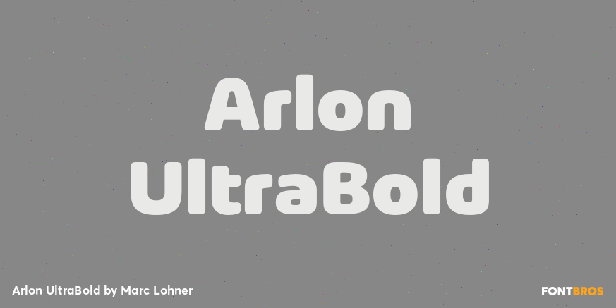 Arlon UltraBold Poster