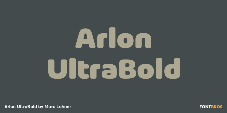 Arlon UltraBold Poster