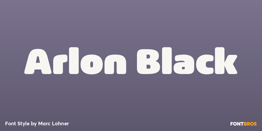 Arlon Black Poster