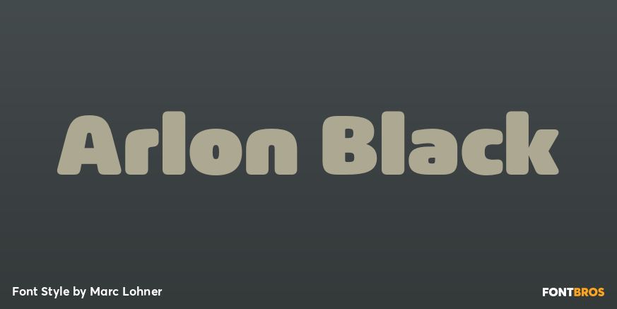Arlon Black Poster
