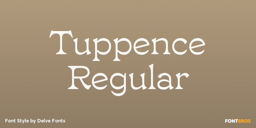Tuppence Regular Poster