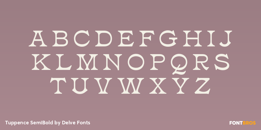 Tuppence SemiBold Font Poster #2