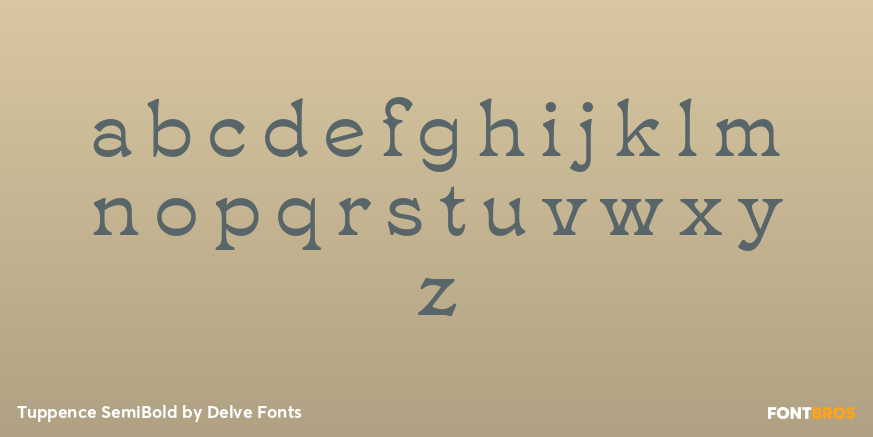 Tuppence SemiBold Font Poster #1
