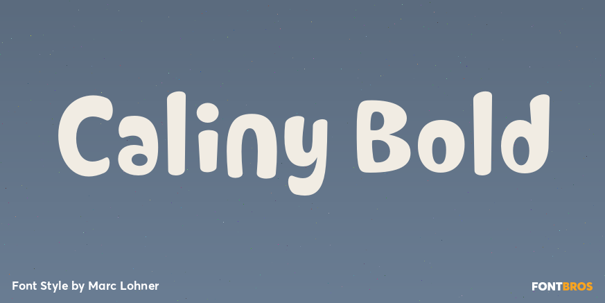 Caliny Bold Poster
