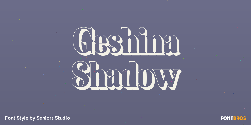 Geshina Shadow Poster