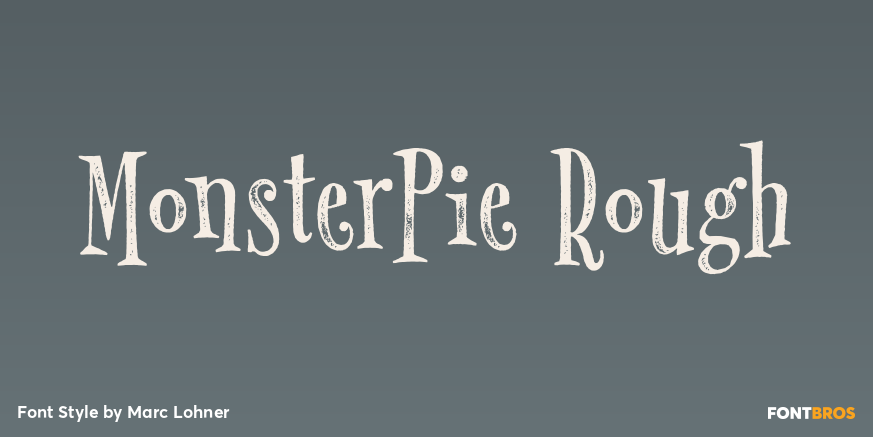 MonsterPie Rough Poster