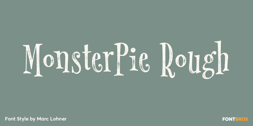 MonsterPie Rough Poster