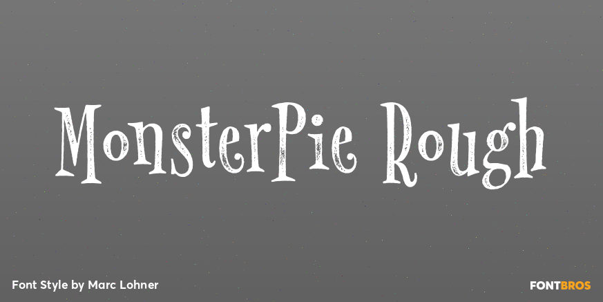 MonsterPie Rough Poster