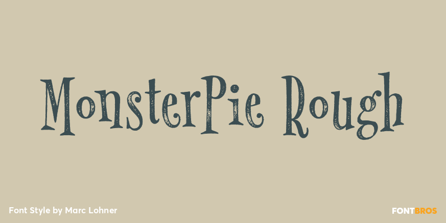 MonsterPie Rough Poster