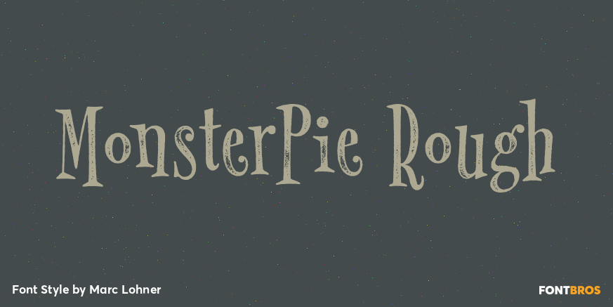 MonsterPie Rough Poster