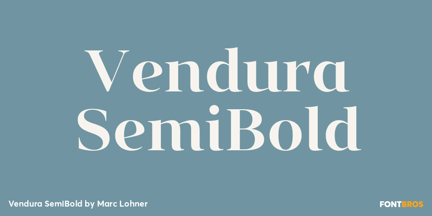 Vendura SemiBold Poster