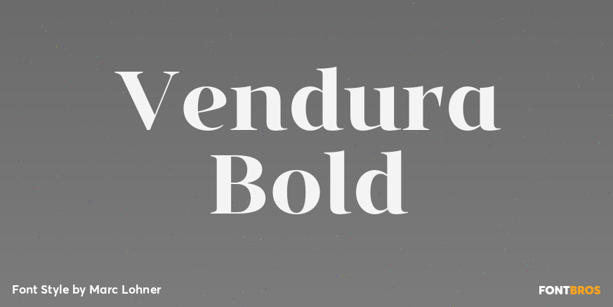 Vendura Bold Poster